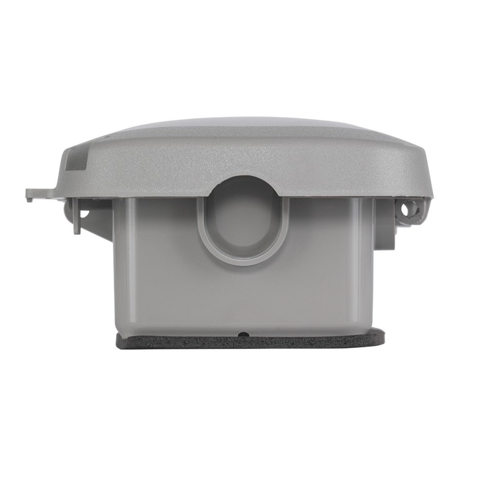 Intermatic Single-Gang 2.25" Gray In-Use Weatherproof Cover WP5000G
