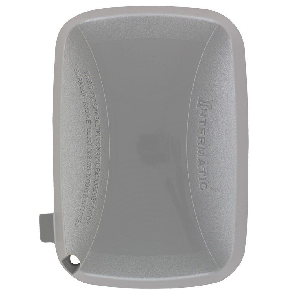 Intermatic Single-Gang 2.75" Gray In-Use Weatherproof Cover WP5100G