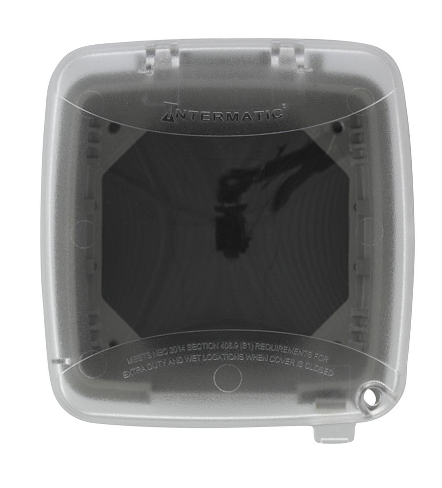 Intermatic Double-Gang 2.25" Clear In-Use Weatherproof Cover WP5221C