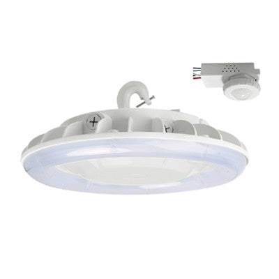 Lighting Spot 26 13 in. 97W 5000K Round White LED High Bay Light LS-UF6-97W-50K-W