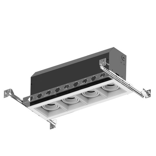 Lighting Spot 26 60W 2700K/3000K/4000K/5000K/1000K/27k/30k/40k Black Multi-Head LED Downlight LS26-COMBO4