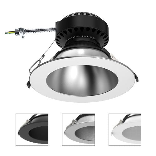 Lighting Spot 26 6 in. Matte Silver Lighting Accessory LSCD-6RR-SSL
