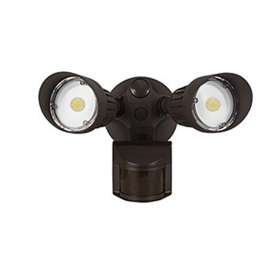 Lighting Spot 26 20W 1900lm 5000K Round Bronze LED Security Light LSH-SSL-20W-50K-BRZ