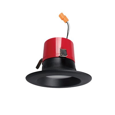 Lighting Spot 26 3 in. Round Smooth Black LED Recessed Downlight LSRD-3RS5CCT-BL