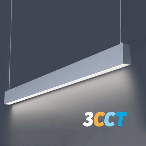 Lighting Spot 26 8 ft. 80W 3CCT (30K/40K/50K) White LED Linear Light LSS-8-3CCT