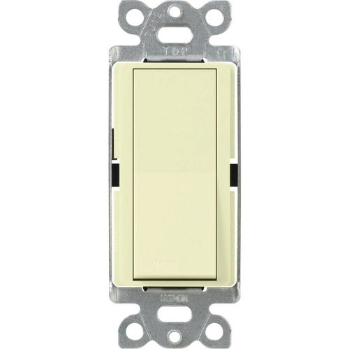 Lutron Claro switch in Almond
