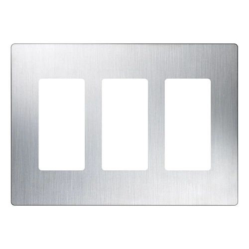 Lutron Claro dimmer switch in Stainless Steel