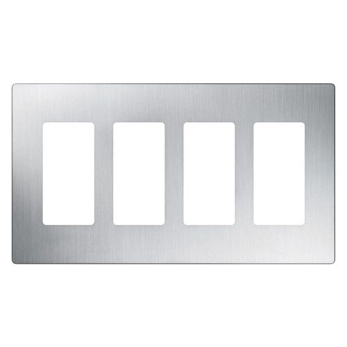 Lutron Claro dimmer switch in Stainless Steel