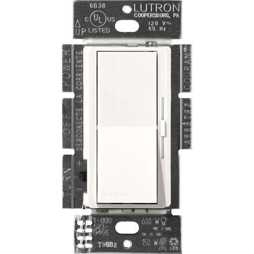 Lutron DVSCSTV-BW Dimmer Switch