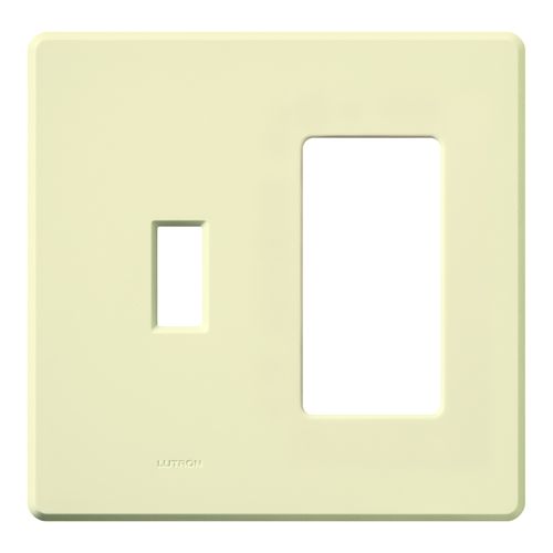 Lutron Fassada dimmer switch in Almond
