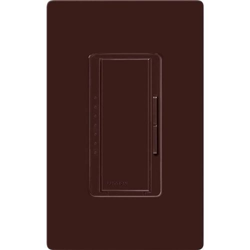 Lutron Maestro LED+ dimmer switch in Brown