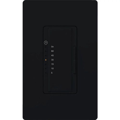 Lutron Maestro fan and light control in Midnight