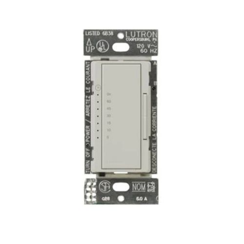 Lutron Maestro fan and light control in Palladium