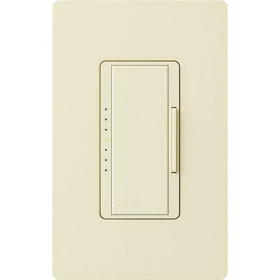 Lutron Maestro dimmer switch in Almond