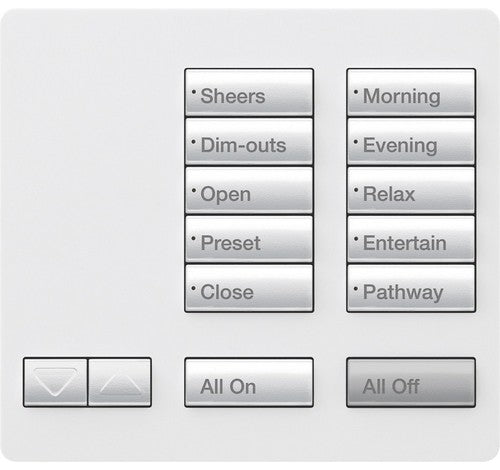 Lutron RadioRA RadioRA 10-button keypad