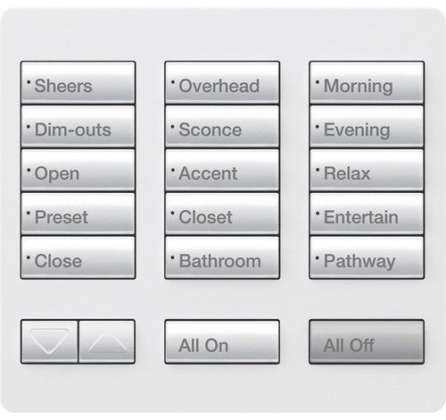 Lutron RadioRA RadioRA 15-button keypad