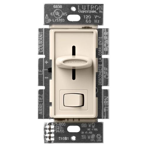 Lutron Skylark LED+ dimmer switch in Light Almond