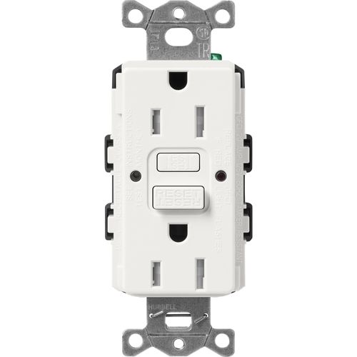 Lutron SCR-15-GFST-RW GFCI Receptacle