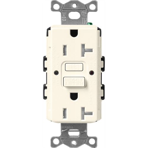 Lutron SCR-20-GFST-BI GFCI Receptacle