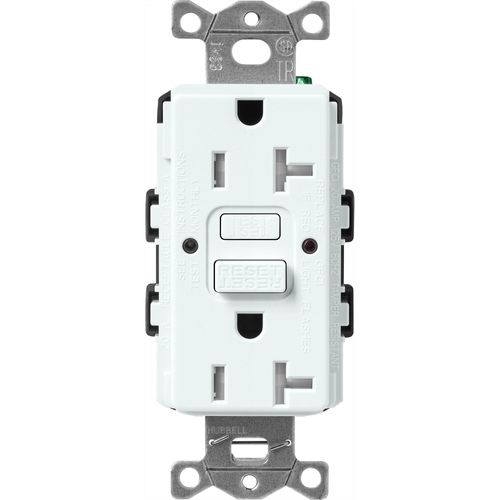 Lutron SCR-20-GFST-GL GFCI Receptacle