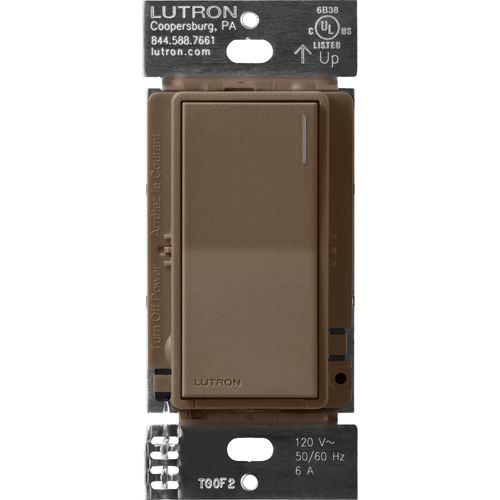 Lutron Sunnata switch in Espresso