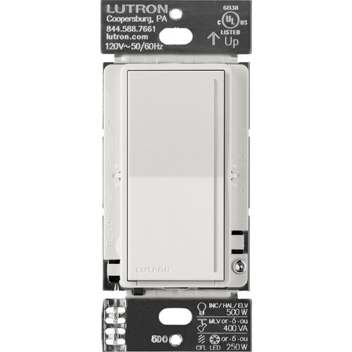Lutron Sunnata LED+ dimmer switch in Lunar Gray