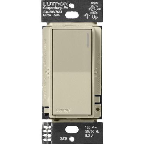 Lutron Sunnata switch in Clay
