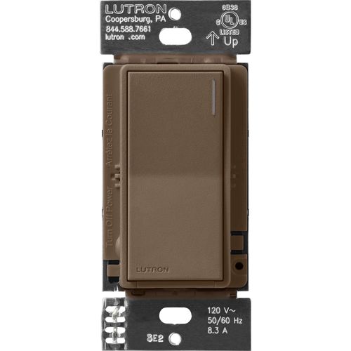 Lutron Sunnata switch in Espresso