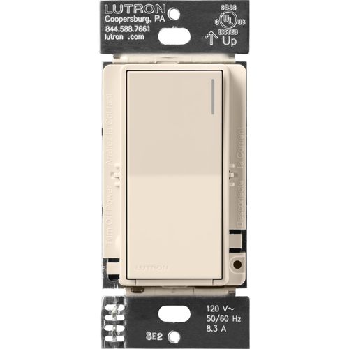 Lutron Sunnata switch in Light Almond