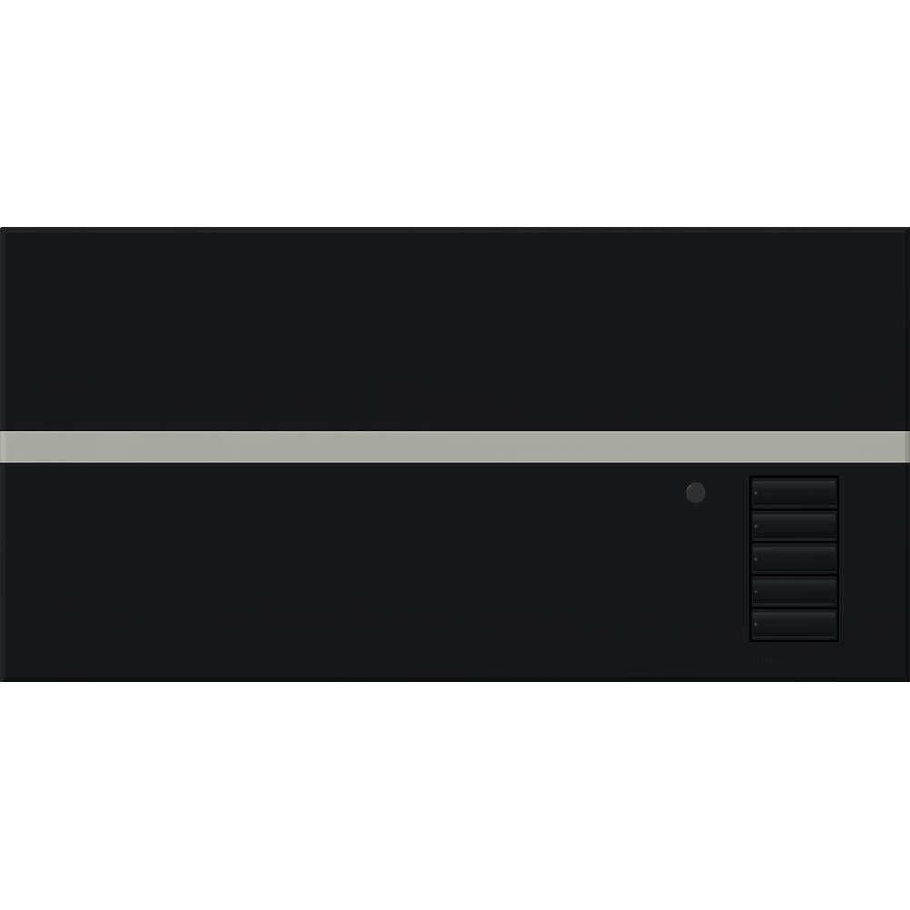 Lutron GRAFIK Keypad Faceplate, Black (QSGFP-BL)