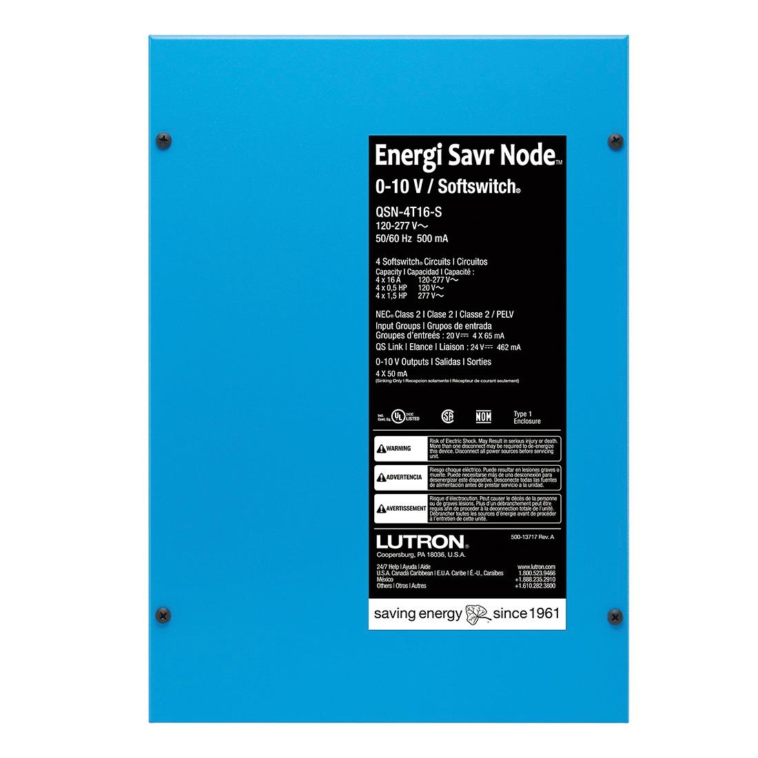 Lutron Switch 16 A (QSN-4T16-S)