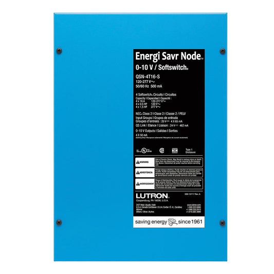 Lutron Switch 16 A (QSN-4T16-S)