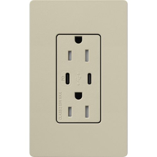 Lutron SCR-15-CCTR-CY USB Receptacle