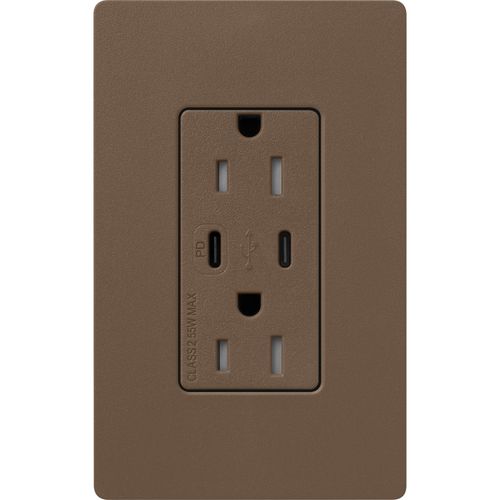 Lutron SCR-15-CCTR-EP USB Receptacle