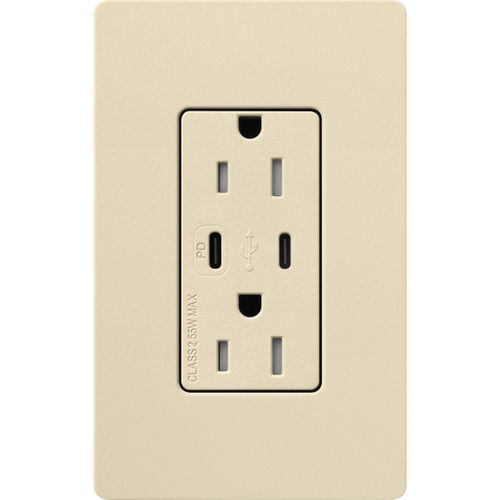 Lutron SCR-15-CCTR-SD USB Receptacle