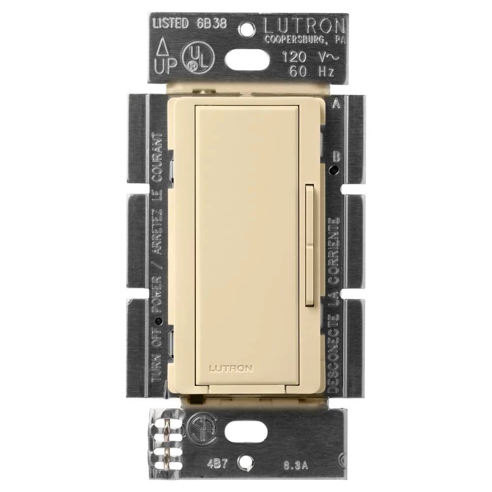 Lutron Maestro dimmer switch in Ivory