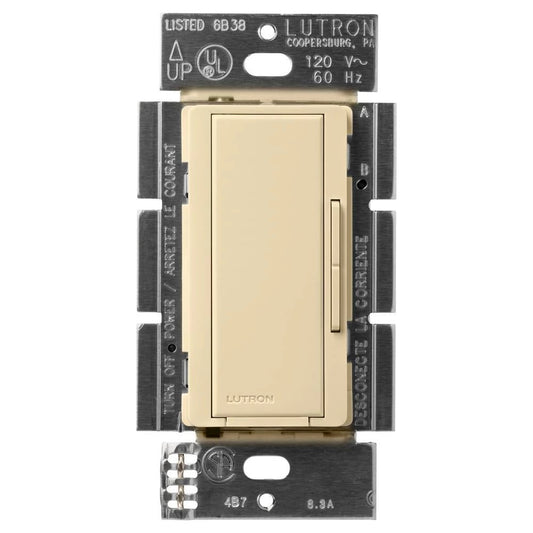 Lutron Maestro dimmer switch in Ivory