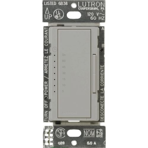 Lutron Maestro LED+ dimmer switch in Black