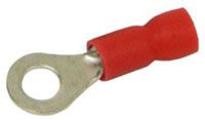 Morris 01014 Vinyl Insulated Ring Terminal 22-16 AWG #8 Stud
