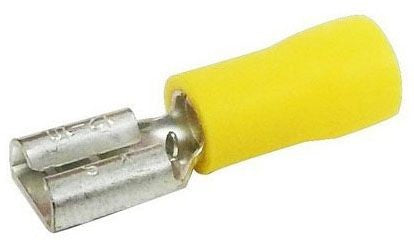 Morris 01332 Vinyl Insulated Female Disconnect 12-10 AWG .250 X .032 In Tab