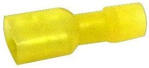 Morris 10414 Nylon Fully Insulated Female Disconnect 12-10 AWG .250 X .032 In Tab