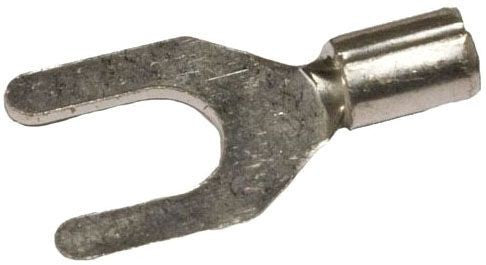 Morris 11516 Non-insulated Spade Terminal 22-16 AWG #8 Stud
