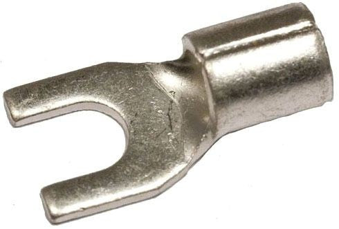 Morris 11542 Non-insulated Spade Terminal 8 AWG #10 Stud