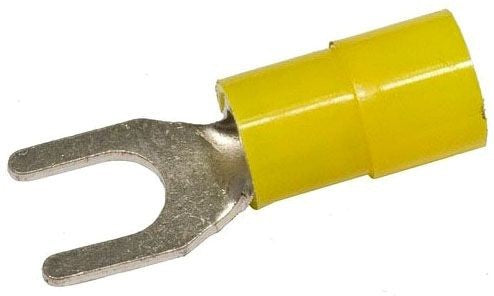 Morris 11640 Nylon Spade Terminal 12-10 AWG 5/16 In Stud