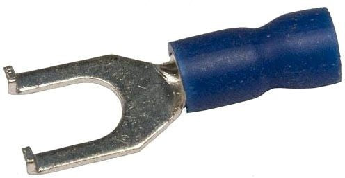 Morris 11772 Nylon Flange Spade Terminal 16-14 AWG #8 Stud