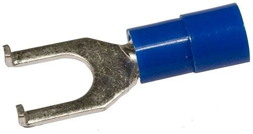 Morris 11814 Nylon Flange Spade Terminal 16-14 AWG #10 Stud