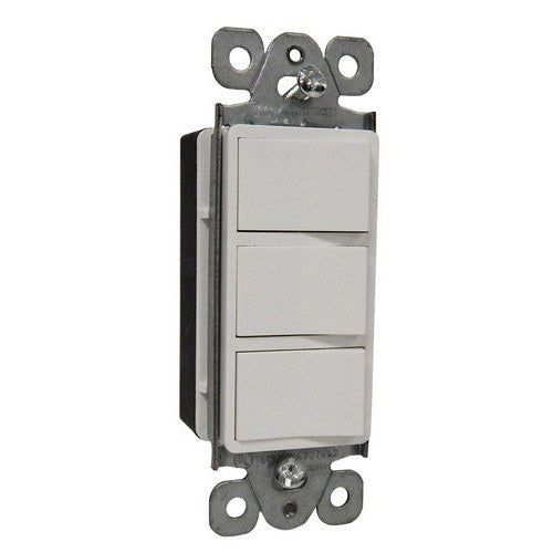 Morris 81970 Decorator Triple Rocker Switch