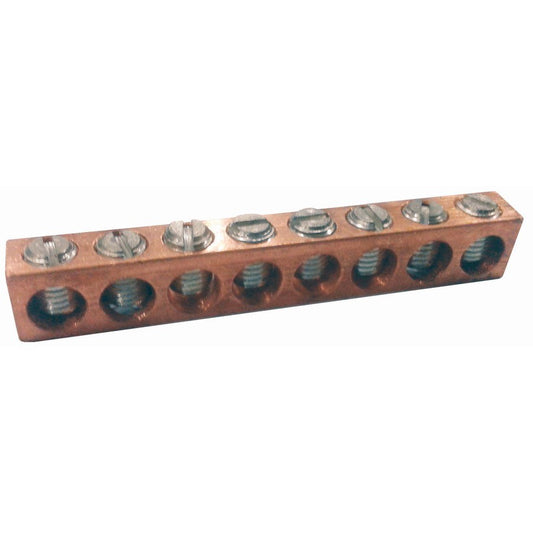 Morris 91152 Copper Neutral / Ground Bar