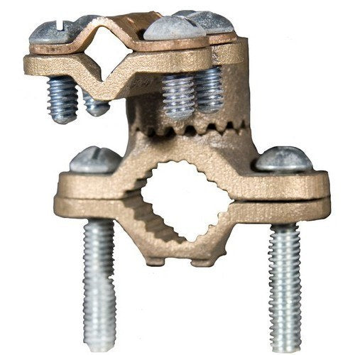 Morris 91690 Copper Ground Clamp - Serrated Collar Cable Adaptor