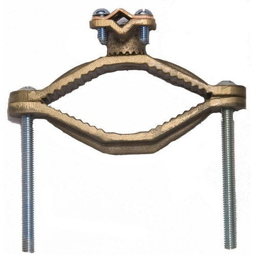 Morris 91694 Copper Ground Clamp - Serrated Collar Cable Adaptor